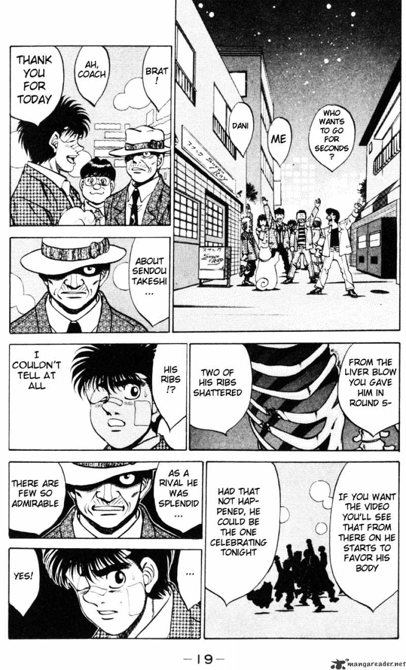 Hajime no Ippo: Fighting Spirit, Chapter 269 image 20